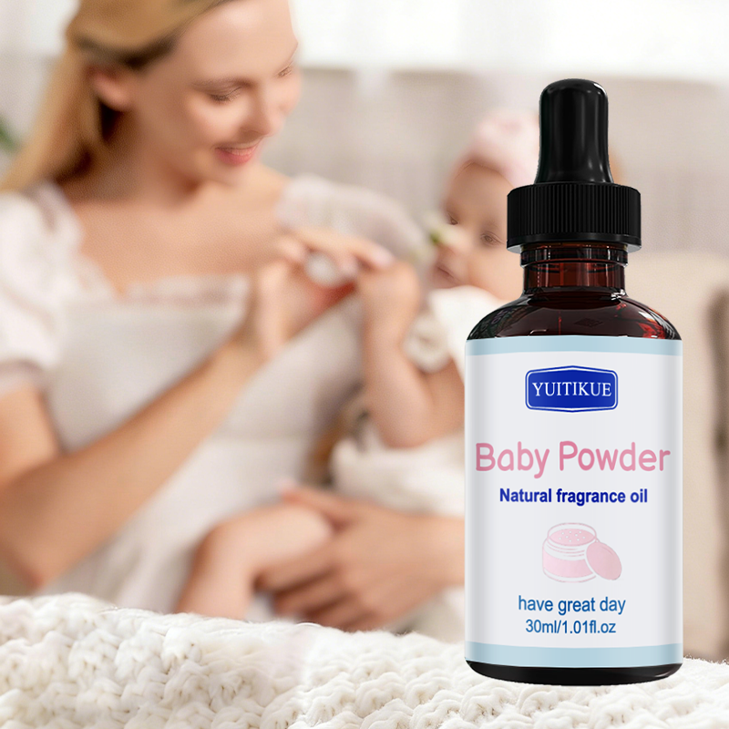 Baby Products For Skin - YUITIKUE Baby Powder Natural Fragrance Oil