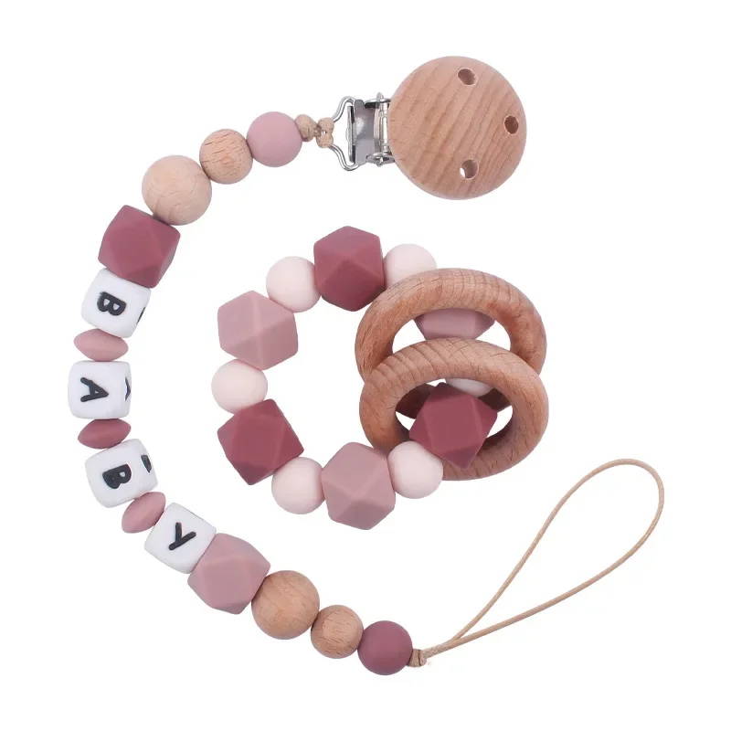 Zwitsal Baby Products - 2ps Custom Baby Pacifier Clip Personalized