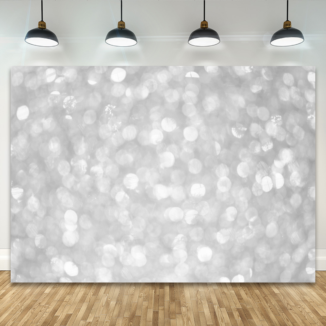 Golden Silver Glitters Backdro - Baby Products Photoshoot incelemesi ve fiyatı