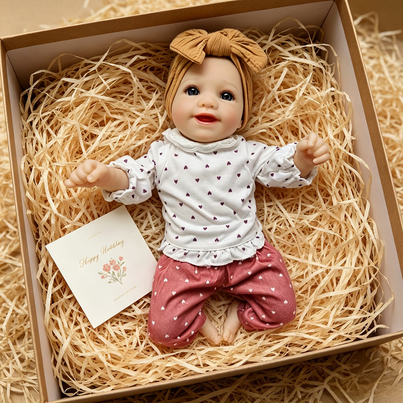 43CM Blue Eyes Reborn Baby Dol - Baby Products Drawing incelemesi ve fiyatı