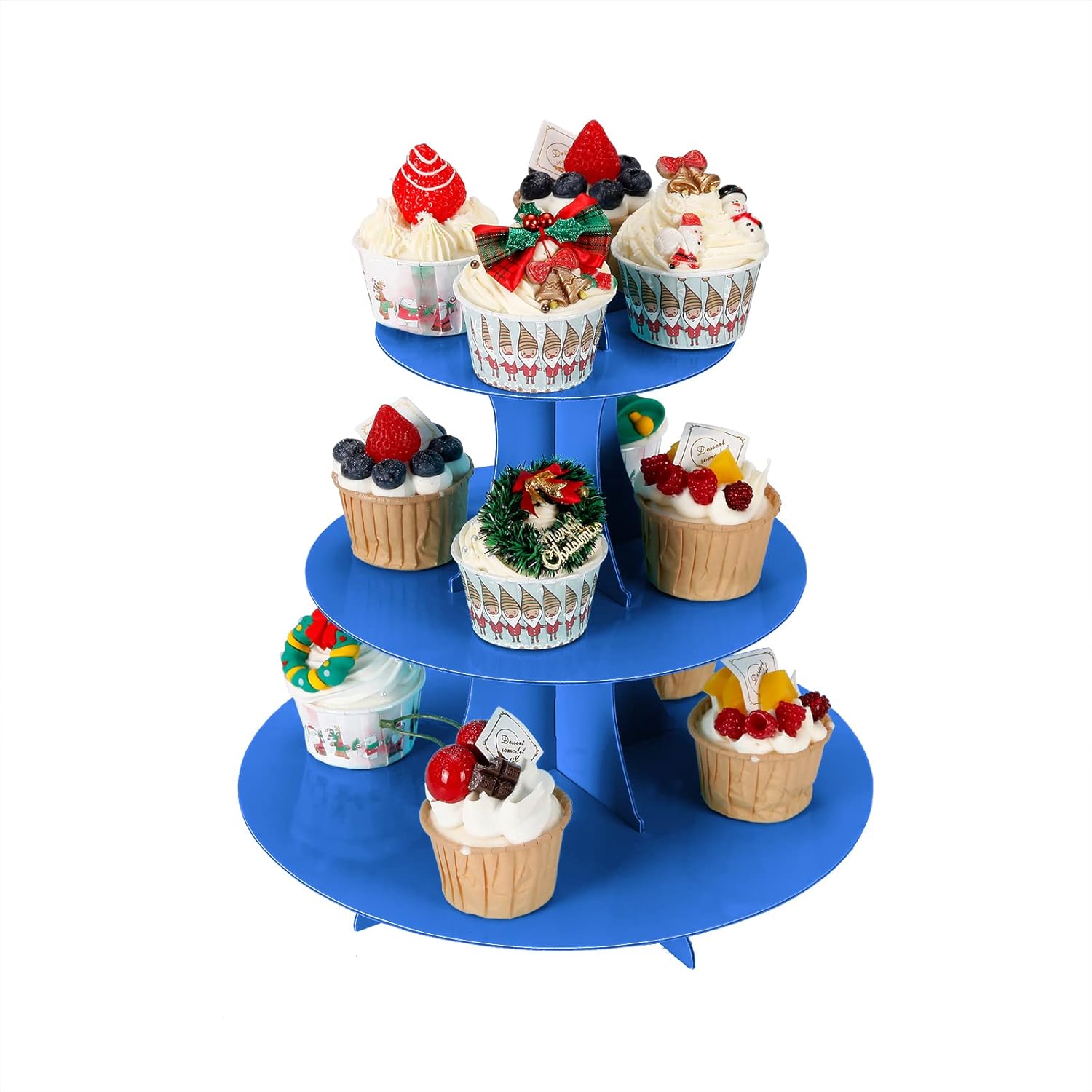 3-Tier Cupcake Stand, 2Pcs, St - Baby Products In incelemesi ve fiyatı