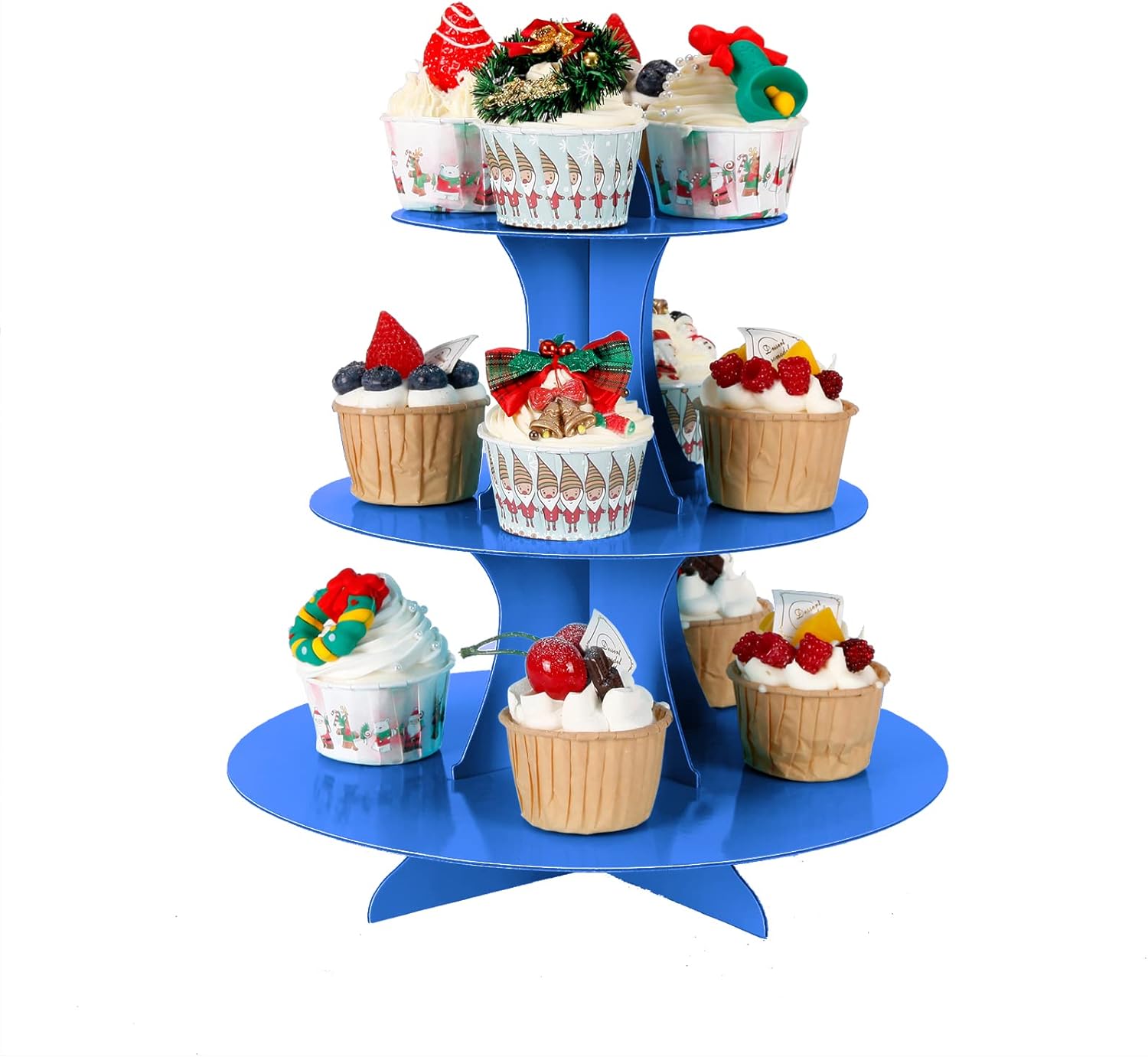 3-Tier Cupcake Stand, 2Pcs, St - Baby Products In incelemesi ve fiyatı