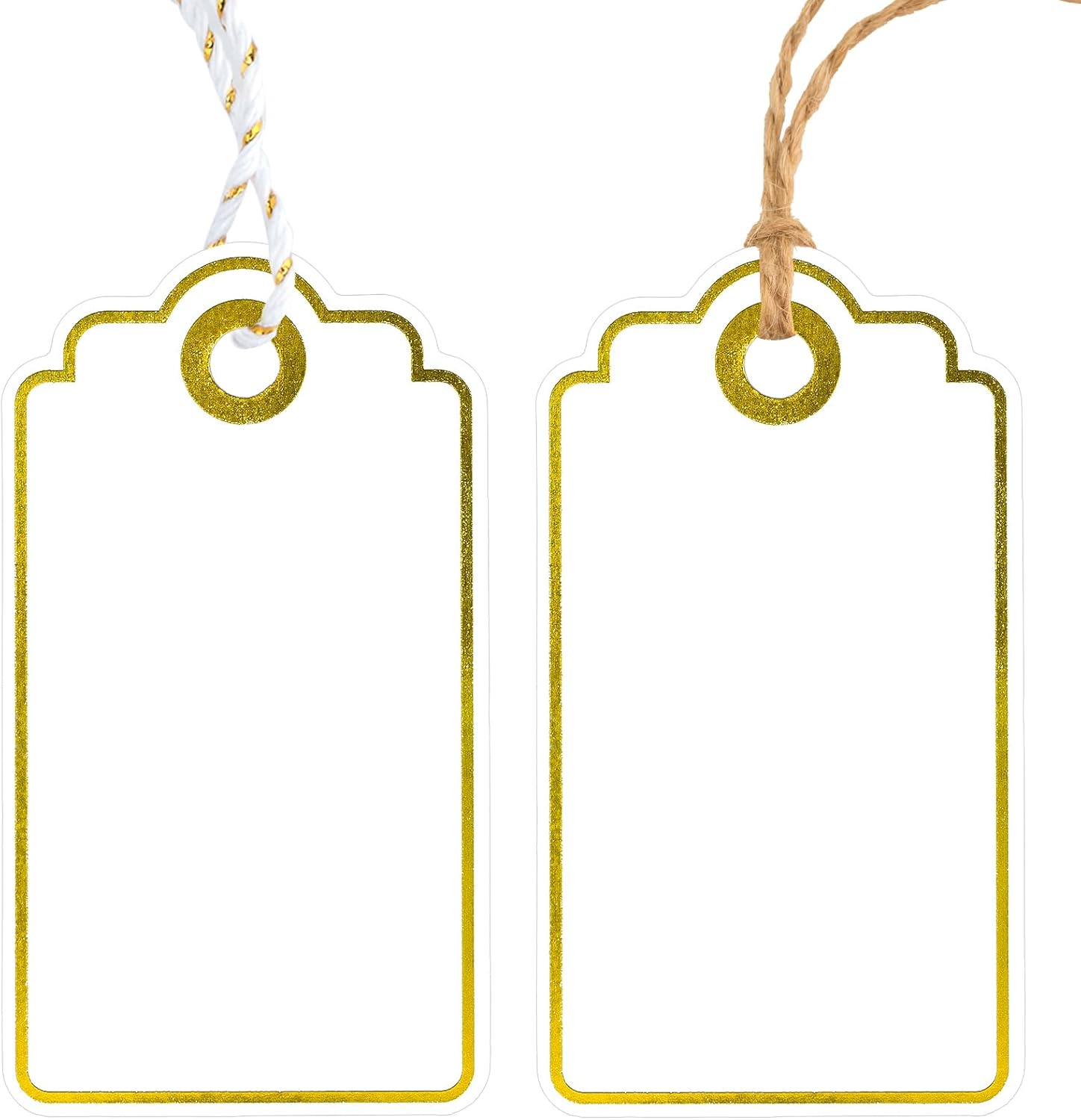 Gold Foil Gift Tags with Strin - Baby Products In incelemesi ve fiyatı