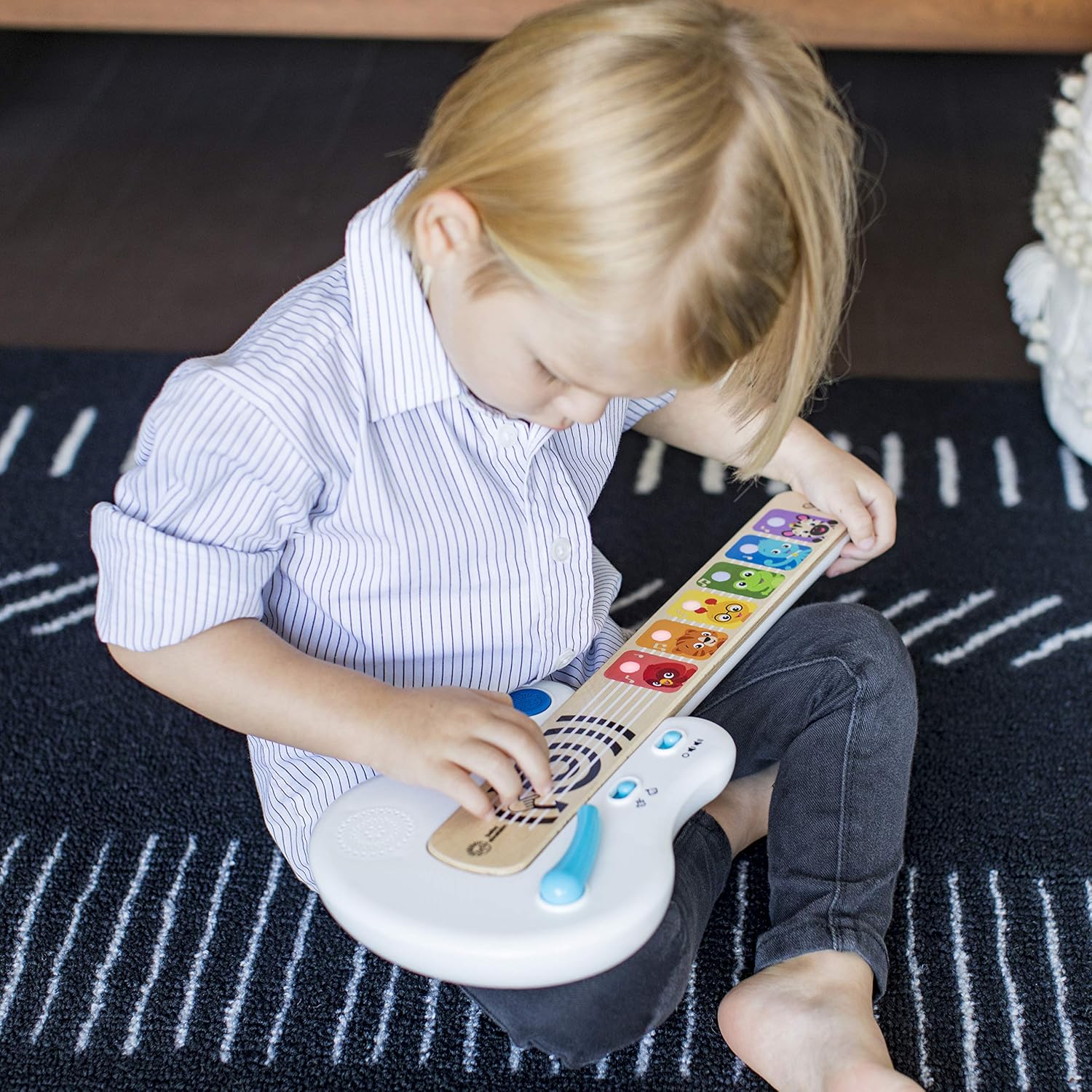 Magic Touch Wooden Toy Guitar  - Baby Products In incelemesi ve fiyatı