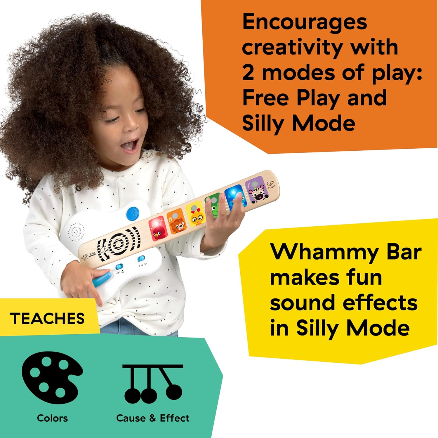 Magic Touch Wooden Toy Guitar  - Baby Products In incelemesi ve fiyatı
