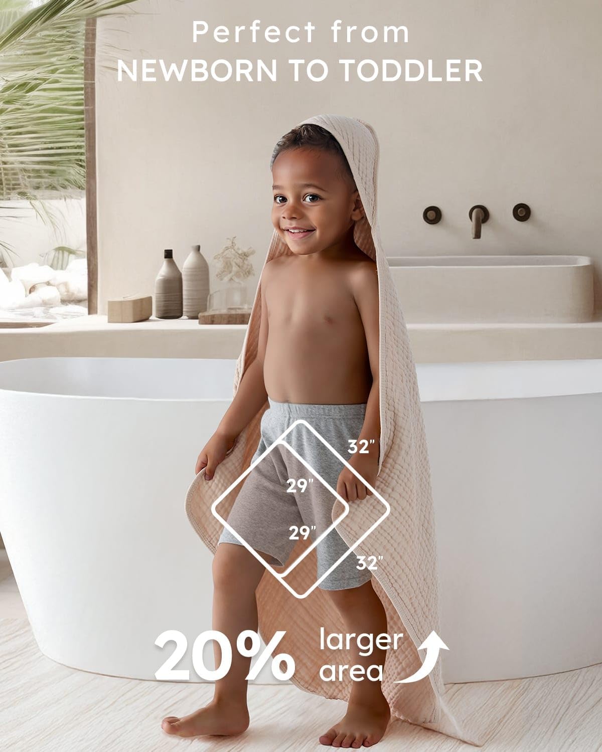 Hooded Baby Towels 2 Pack 100% - Baby Products In incelemesi ve fiyatı