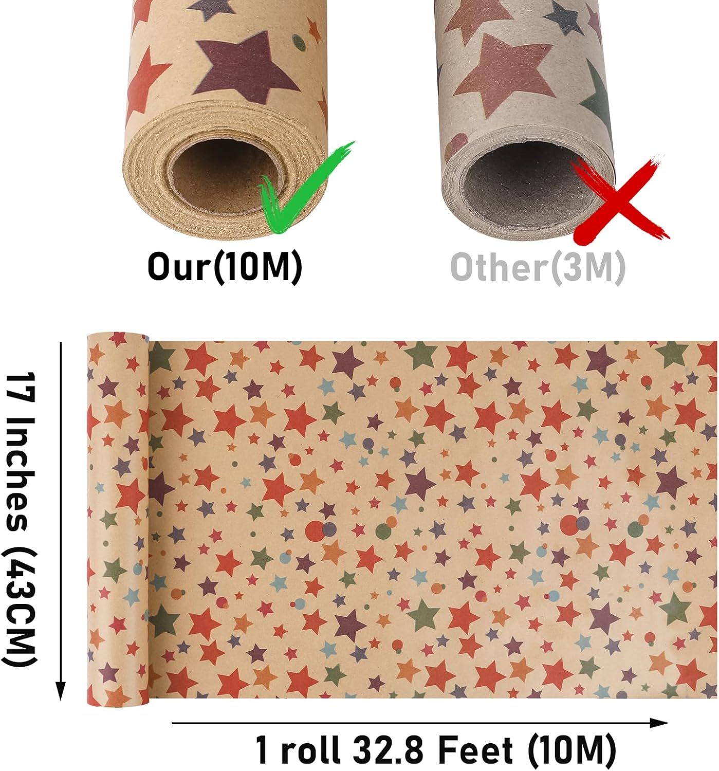 Kraft Wrapping Paper Roll 17