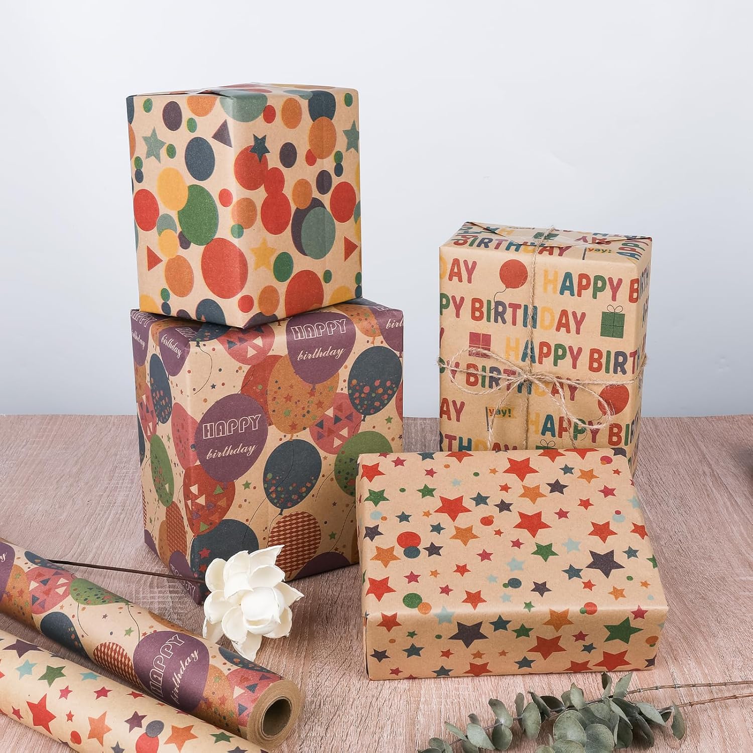 Kraft Wrapping Paper Roll 17