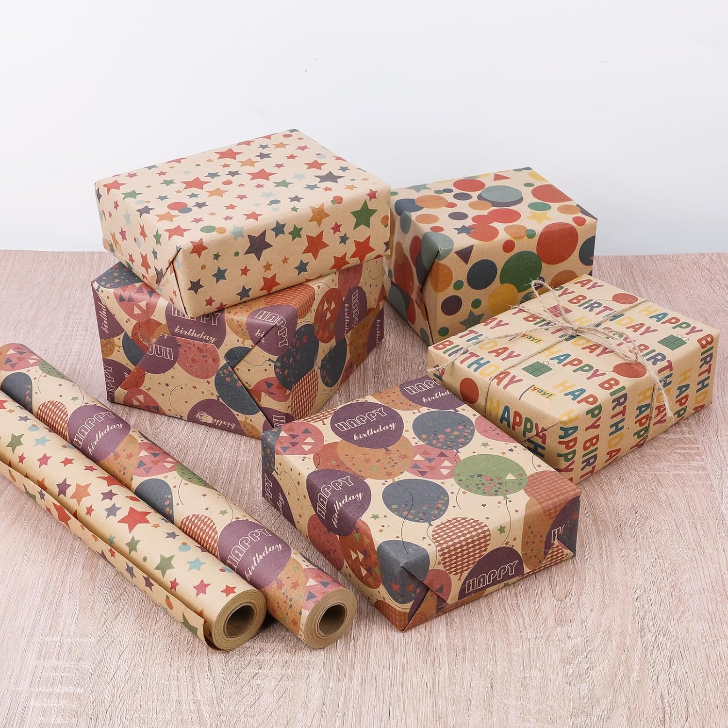 Kraft Wrapping Paper Roll 17