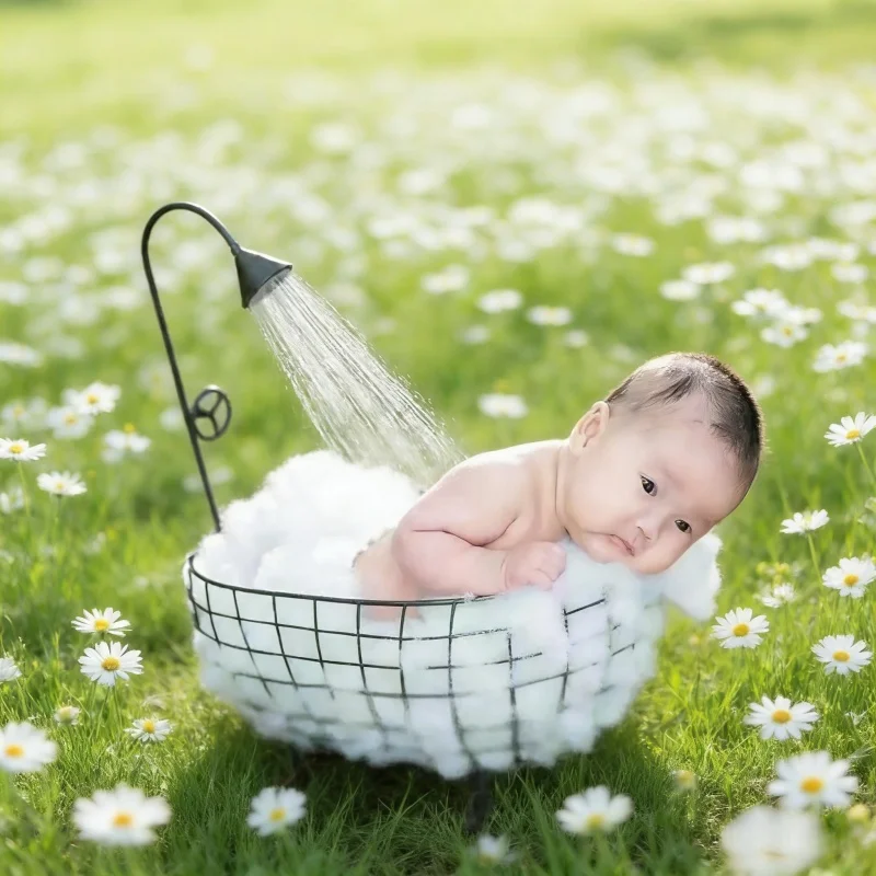 1pcs Newborn Photo Props Iron  - Baby Products Photoshoot incelemesi ve fiyatı